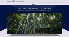 Desktop Screenshot of injurylawyersgroupla.com